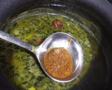 A picture of step 10 of Drum stick leaves Rasam.