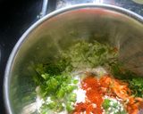 A picture of step 1 of Left over dal Thalipeeth.