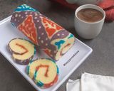 Foto langkah ke 10 dari resep Bolu Gulung Batik.