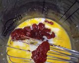 A picture of step 2 of Strawberry Waffles.