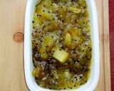 A picture of step 5 of Khatti Meethi Kairi ki chutney.