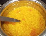 A picture of step 1 of Moong-Masoor Dal.