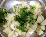 A picture of step 1 of Monaco Biscuit chaat.