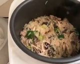 Foto langkah ke 9 dari resep Nasi Tim versi Rice Cooker.