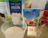 Foto langkah ke 1 dari resep Cheese Pudding.
