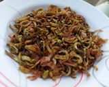 A picture of step 2 of Bottle Gourd peel Bhaji(lauki k chilkon ki bhaji).
