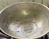 A picture of step 9 of Kerala Style Baingan Dal Curry.