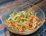 A picture of step 3 of Crunchy Nut-Free Thai Bhel.