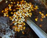 A picture of step 4 of Aamchur -pink chutney.