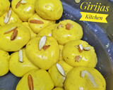 बेसनाचे लाडू (besanche ladoo recipe in marathi) रेसिपी स्टेप 5 फोटो 