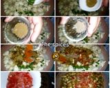 A picture of step 6 of Arabian Chicken Fatayers also in Pita wraps and pita pockets.