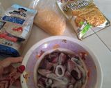 Foto langkah ke 1 dari resep Cumi Goreng Oatmeal.