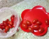 Foto del paso 1 de la receta: Fideos tricolor c/ tomates cherry en salsa de albahaca (⁠ ⁠˘⁠ ⁠³⁠˘⁠)⁠♥🌿