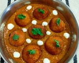 A picture of step 6 of Malai Kofta.