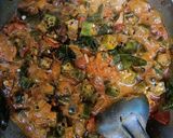 வெண்டைக்காய் பச்சடி(vendaikkai pachadi recipe in tamil) ரெசிபி ஸ்டேப் 4 புகைப்படம்