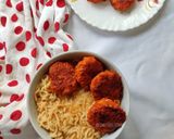A picture of step 6 of Chicken Meat Balls.