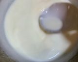 Foto langkah ke 4 dari resep Choco Cheese Silky Pudding.