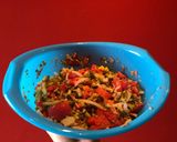 Foto del paso 5 de la receta Ensalada de brócoli con atún y tomate