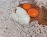 Cukor nélküli kakaós pöffetegek recept fázis 1 fotója