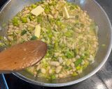 A picture of step 4 of One-Pot Chicken, Leek and Beans.