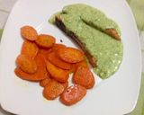 Foto del paso 4 de la receta: Salmón con salsa de cilantro