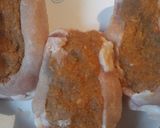 A picture of step 5 of Chorizo stuffed Pork.