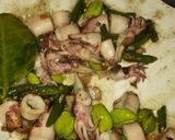 Foto langkah ke 4 dari resep Cumi Pete Cabe Ijo.