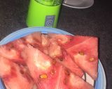 A picture of step 1 of WATERMELON SHAKE by Maryumms_cuisine🌸.