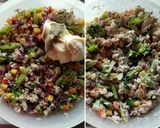 Foto del paso 3 de la receta: Ensalada de atún en tostadas