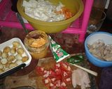 Foto langkah ke 2 dari resep Sayap ayam n telur puyuh kuah pedas.