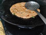 Spring Onion Paratha