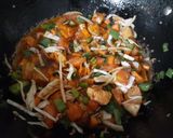 A picture of step 3 of Chicken Shashlik Curry with Rice🍛.