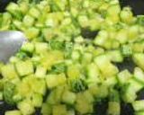 Foto del paso 3 de la receta: Tarta de zucchini con masa de calabaza "desperdicio cero" ♻️