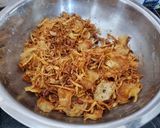A picture of step 6 of Cassava sev.