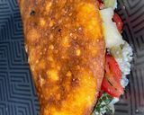 Foto del paso 4 de la receta: Omelette con acelga, ricota, cherry y queso
