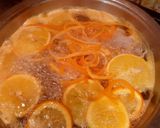 A picture of step 4 of Candied Orange Peels and Candied Orange Slices.