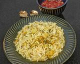 A picture of step 5 of Potato Bhujiya Rice/ Aloo Bhujiya Pulao/ Instant RiceAloo Recipe For Evening Time (For Small Cravi).