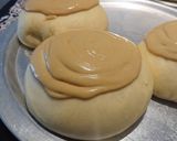 A picture of step 8 of Papparoti buns aka coffee buns.