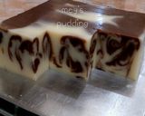 Foto langkah ke 4 dari resep Pudding Marmer.