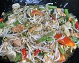 Foto langkah ke 5 dari resep Tumis Tauge Buncis Tempe.