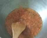A picture of step 2 of Panch foran potato curry.