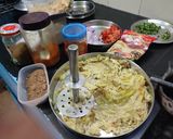 A picture of step 10 of Winter special big size brinjal bartha.