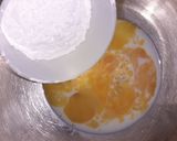 A picture of step 7 of Caramel Shiffon Cake ♡.