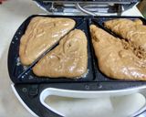 A picture of step 7 of Biscuits cake in sandwich maker.
