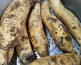 Foto langkah ke 1 dari resep Ubi cilembu kukus (Kukusan Sehat).