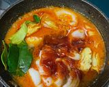 Foto langkah ke 4 dari resep Cumi & Udang saus padang.