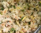 A picture of step 8 of Egg Fried Rice.
