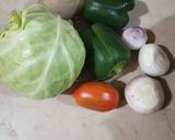 A picture of step 1 of Pakorey.