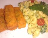 Foto do passo 3 de Tortellini com Queijo de Cabra e Espinafres