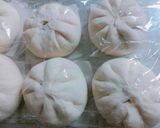Hình bước làm 11 của món Bánh bao nhân xá xíu